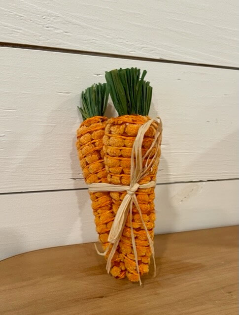 Orange velvet carrots