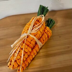 Orange velvet carrots